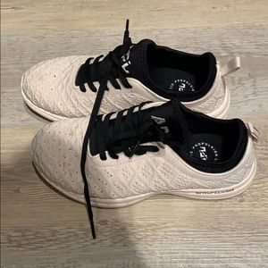 APL Blush and Black Sneakers